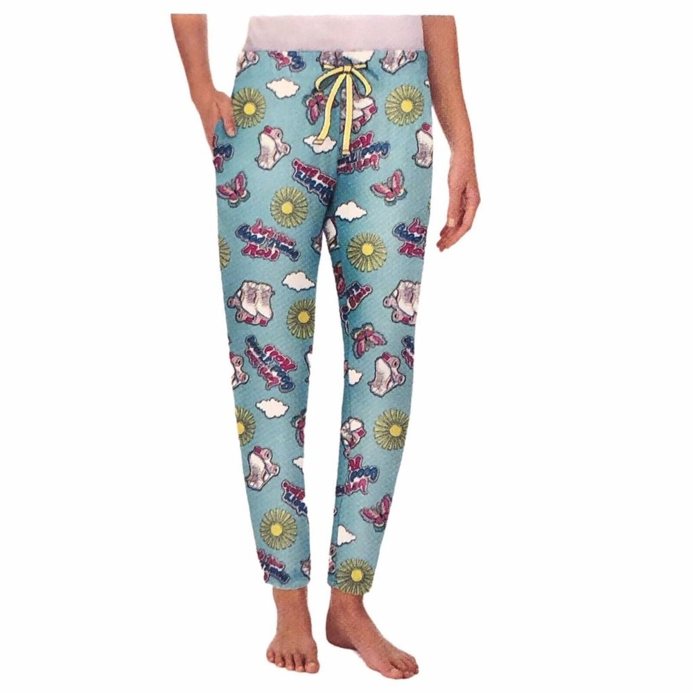 Briefly Stated Sleep Jogger Pants Womens 2X 18W-20W Good Times Roll Pockets